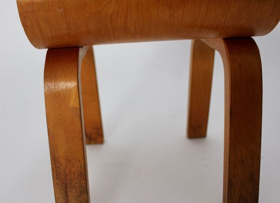 Vintage Scandinavian Modern Birch Plywood Children Chair, 1950s-NB-772628