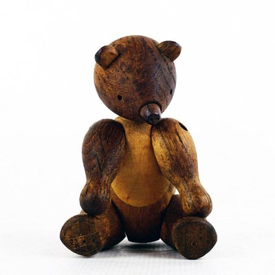 Vintage Scandinavian Oak Bear attributed to Kaj Bojesen, Denmark, 1950s-MH-1725916