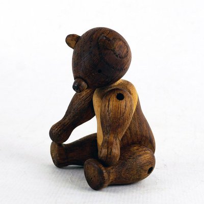 Vintage Scandinavian Oak Bear attributed to Kaj Bojesen, Denmark, 1950s-MH-1725916