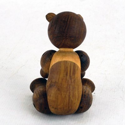 Vintage Scandinavian Oak Bear attributed to Kaj Bojesen, Denmark, 1950s-MH-1725916