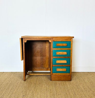 Vintage Scandinavian Oak Desk, 1960s-PLK-2020004