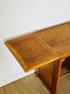 Vintage Scandinavian Oak Desk, 1960s-PLK-2020004