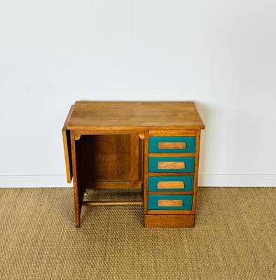 Vintage Scandinavian Oak Desk, 1960s-PLK-2020004