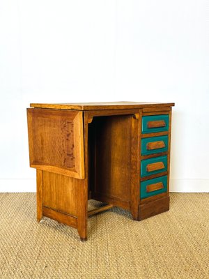 Vintage Scandinavian Oak Desk, 1960s-PLK-2020004