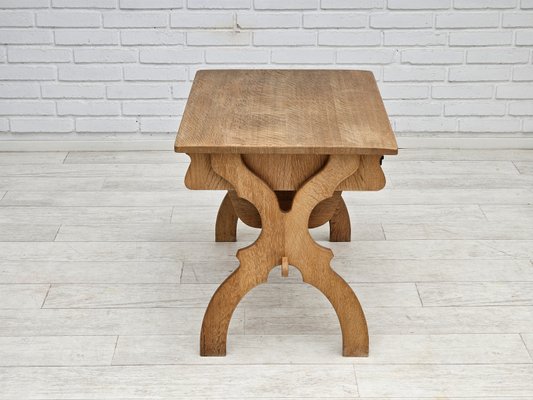 Vintage Scandinavian Oak Side Table, 1960s-TMW-2023402