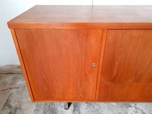 Vintage Scandinavian Office Sideboard in Teak, 1970s-AHO-1295780