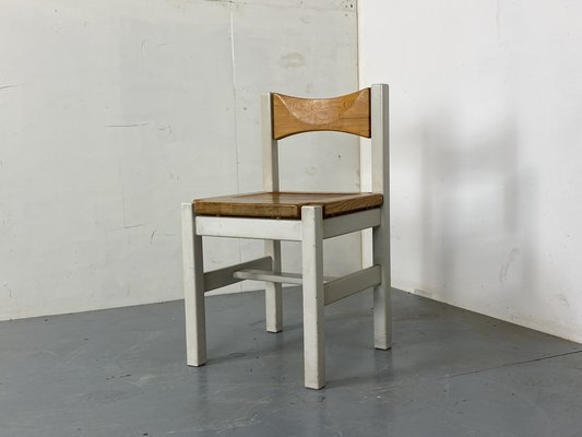 Vintage Scandinavian Pine Dining Side Chair by Ilmari Tapiovaara, 1960s-DE-1794957