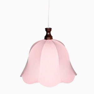 Vintage Scandinavian Pink Tulip Hanging Lamp-HGA-2032005