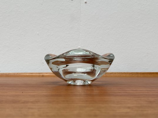 Vintage Scandinavian Reversible Glass Candleholder, 1970s-UAH-1371059