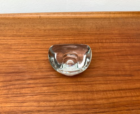 Vintage Scandinavian Reversible Glass Candleholder, 1970s-UAH-1371059