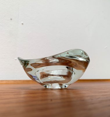 Vintage Scandinavian Reversible Glass Candleholder, 1970s-UAH-1371059