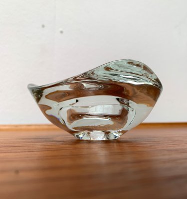 Vintage Scandinavian Reversible Glass Candleholder, 1970s-UAH-1371059