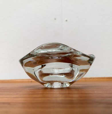 Vintage Scandinavian Reversible Glass Candleholder, 1970s-UAH-1371059