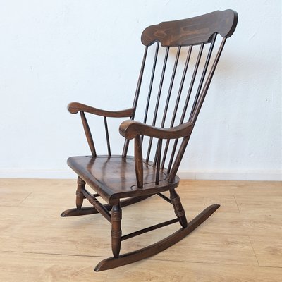 Vintage Scandinavian Rocking Chair, 1970s-WK-2033192