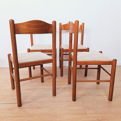 Vintage Scandinavian Side Chairs, 1960s, Set of 4-WK-2027715