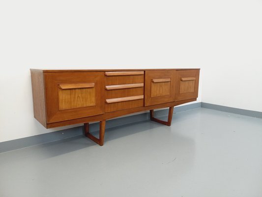 Vintage Scandinavian Sideboard in Teak, 1960s-AHO-1816824