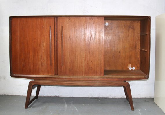 Vintage Scandinavian Sideboard in Wood-NMC-2035512