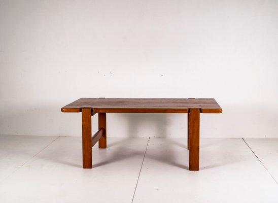 Vintage Scandinavian Skipper Mobler A/S Style Teak Coffee Table by Sven Ellekaer, 1980s-VLO-874556