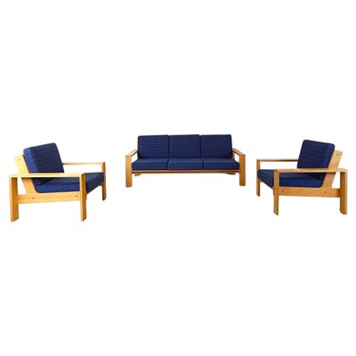 Vintage Scandinavian Sofa Set, 1970s, Set of 3-IRH-1820406