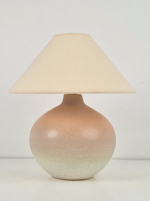 Vintage Scandinavian Stoneware Table Lamp, 1960s-AXJ-2021183