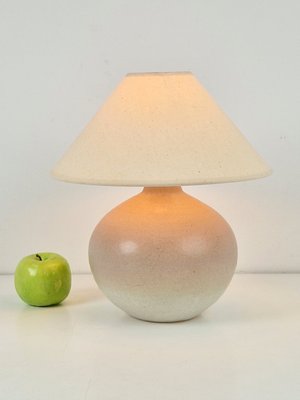 Vintage Scandinavian Stoneware Table Lamp, 1960s-AXJ-2021183