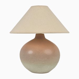 Vintage Scandinavian Stoneware Table Lamp, 1960s-AXJ-2021183