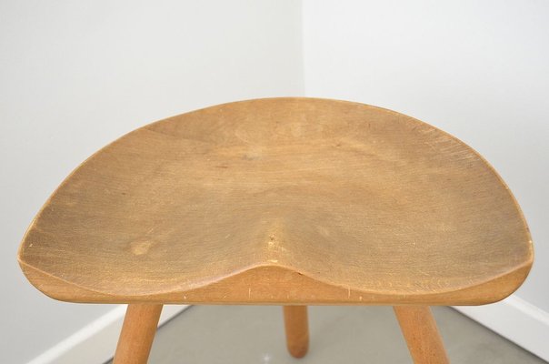 Vintage Scandinavian Stool, 1960-OV-731367