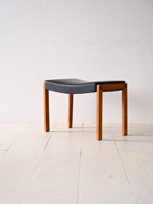 Vintage Scandinavian Stool, 1960s-QWP-2035596