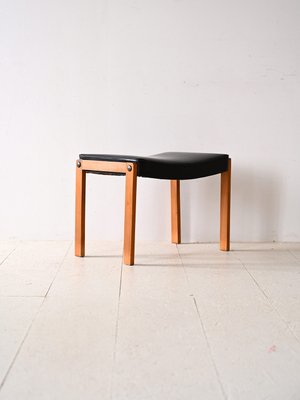 Vintage Scandinavian Stool, 1960s-QWP-2035596