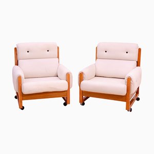 Vintage Scandinavian Style Armchairs, 1970, Set of 2-HXT-1817916