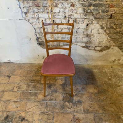 Vintage Scandinavian Style Chairs, 1950s, Set of 4-NJY-1804075