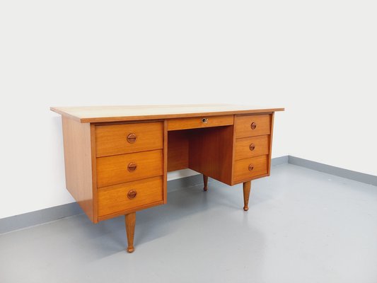 Vintage Scandinavian Style Desk in Teak, 1960s-AHO-1784582