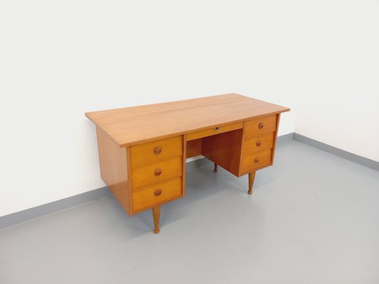 Vintage Scandinavian Style Desk in Teak, 1960s-AHO-1784582