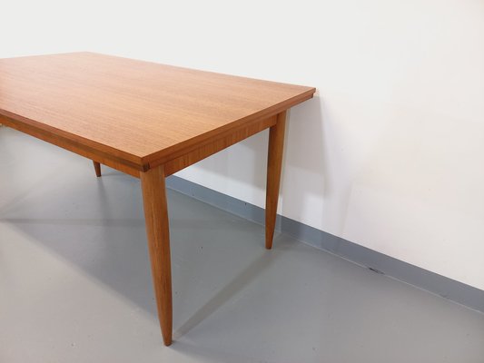 Vintage Scandinavian Style Dining Table in Teak, 1960s-AHO-1751714