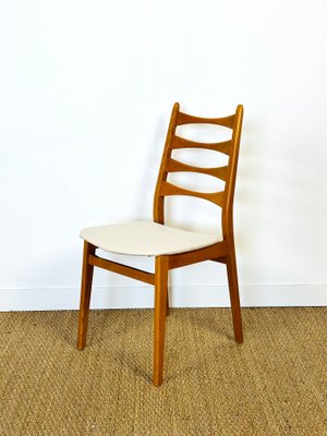 Vintage Scandinavian Teak Chairs, 1960, Set of 4-PLK-2027178