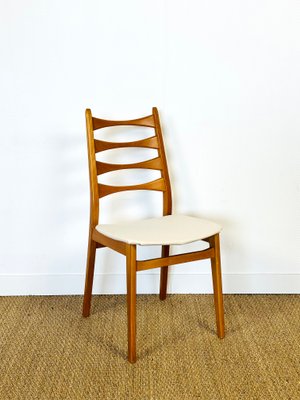 Vintage Scandinavian Teak Chairs, 1960, Set of 4-PLK-2027178