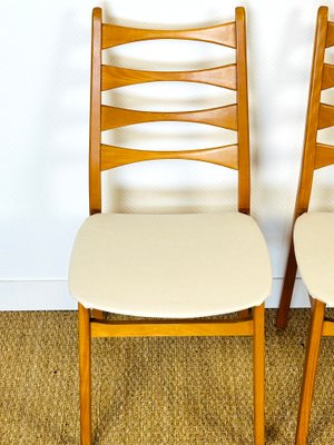 Vintage Scandinavian Teak Chairs, 1960, Set of 4-PLK-2027178