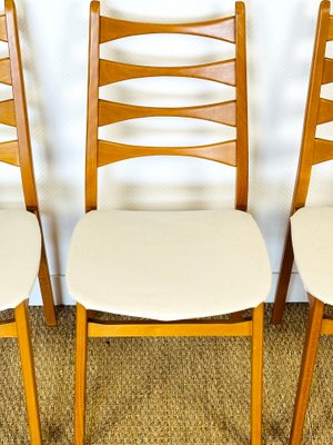 Vintage Scandinavian Teak Chairs, 1960, Set of 4-PLK-2027178