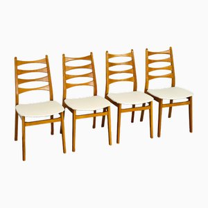 Vintage Scandinavian Teak Chairs, 1960, Set of 4-PLK-2027178