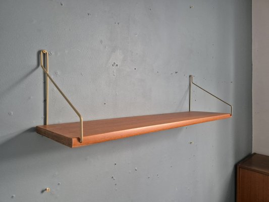 Vintage Scandinavian Teak Shelf, 1960s-EYI-2041377