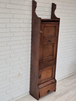 Vintage Scandinavian Wall Cabinet in Oak, 1950s-TMW-2042806