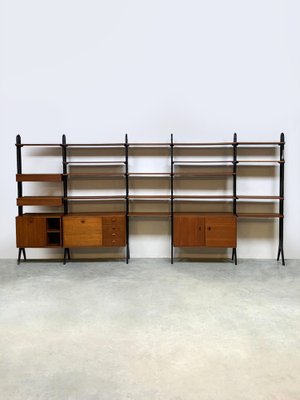 Vintage Scandinavian Wall Unit, 1960s-BW-2013022