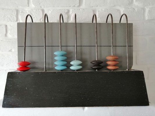 Vintage School Abacus, 1960s-ALG-750338