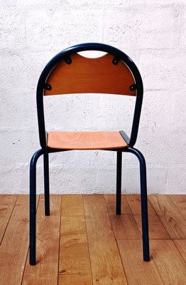 Vintage School Chair in Wood-NMC-1317701