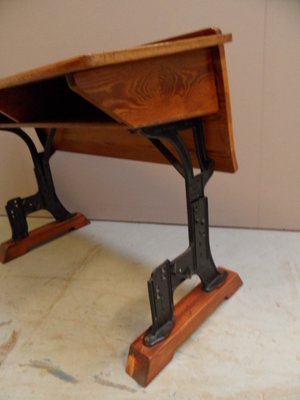 Vintage School Desk, 1950s-PNJ-1805242