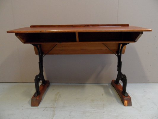 Vintage School Desk, 1950s-PNJ-1805242