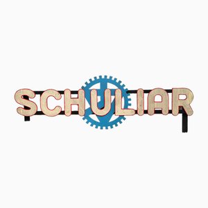 Vintage Schuliar Signs, 1950s-WSZ-1690464