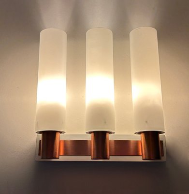 Vintage Sconce in Glass from Kaiser, 1960s-GUT-2017223