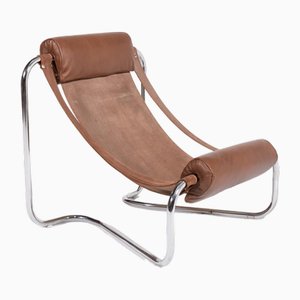 Vintage Sculptural Italian Sling Lounge Chair, 1970s-KMC-2024262