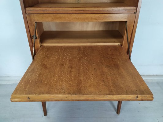 Vintage Secretaire in Oak, 1950-EAD-1763397